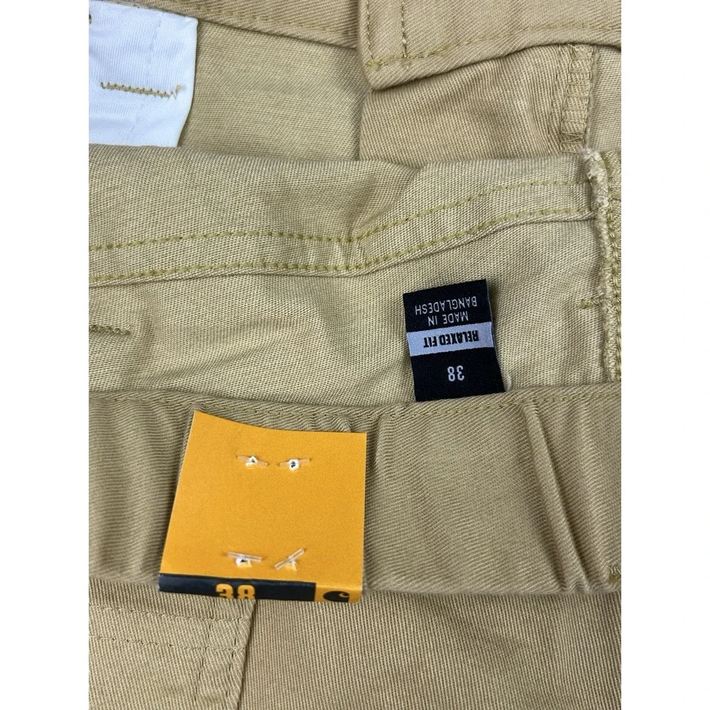 Carhartt Men's Force Relaxed Fit Work Shorts Size 38 Beige 9